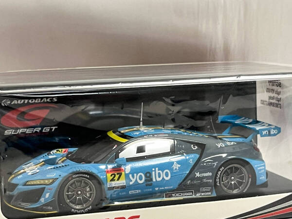 シュリンク未開封 スパーク 1/43 SGT077 Yogibo NSX GT3 Yogibo Racing スーパーGT 2023 岩澤優吾 / 伊東黎明