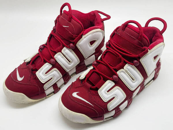 【Supreme】NIKE Air More Uptempo★シュプリーム x ナイキ■モアアップテンポ●シュプテン●モアテン