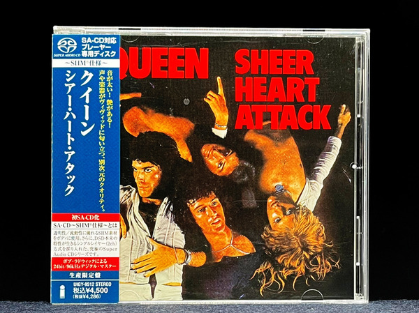 SACD(SACDプレイヤー専用)Queen SHEER HEART ATTACK クイーン シア―・ハート・アタック 「キラークイーン」収録 生産限定盤