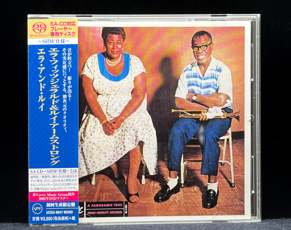 SACD(SACDプレイヤー専用) ELLA FITZGERALD/ LOUIS ARMSTRONG ELLA AND LOUIS エラ アンド ルイ初回生産限定盤