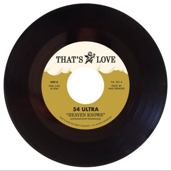 54 Ultra - Heaven Knows 7インチ 現行ソウル What More Can I Do