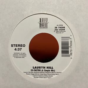 【US盤/7inch】Lauryn Hill / Everything Is Everything / Ex-Factor