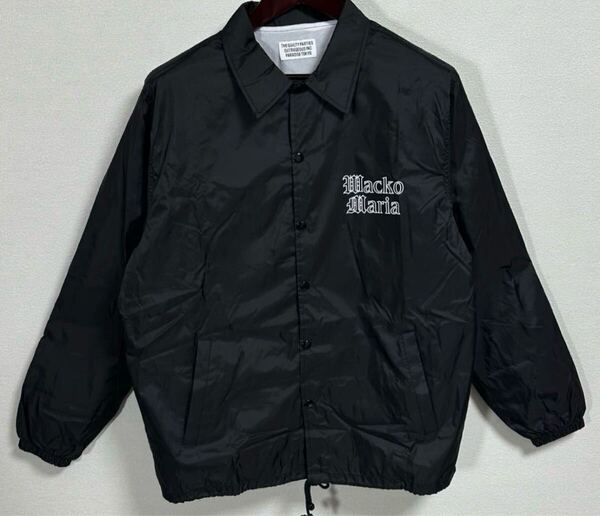 WACKO MARIA 2024SS コーチジャケット ブラック Lサイズ