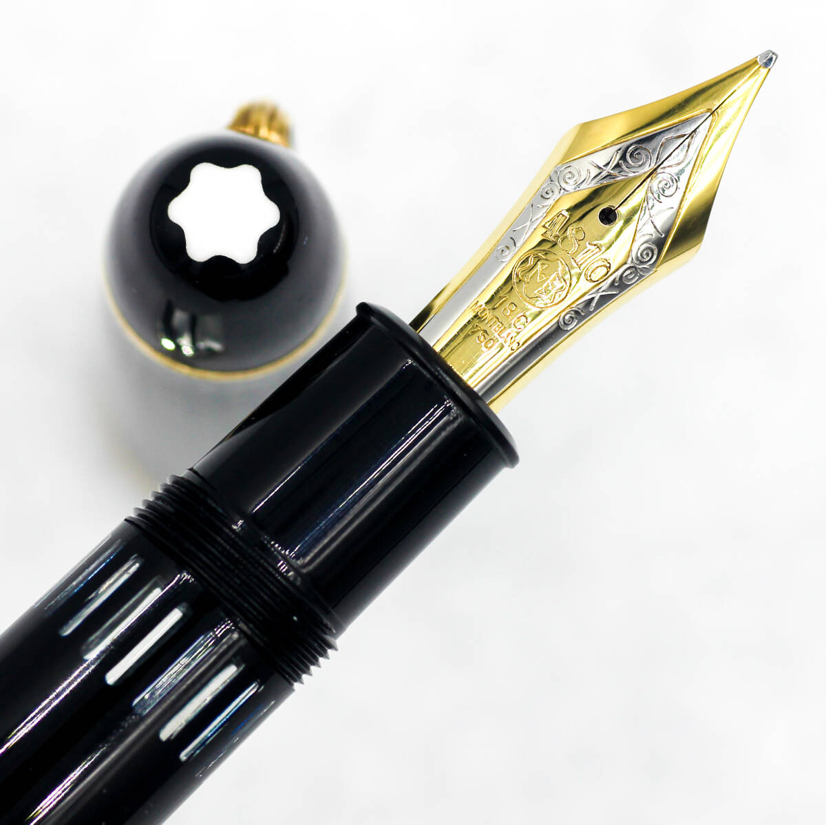 MONTBLANC - 訳あり 未使用品 MONTBLANC 万年筆CLASSIC 14K '80s