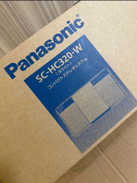 Panasonic コンパクトステレオシステム SC-HC320-W