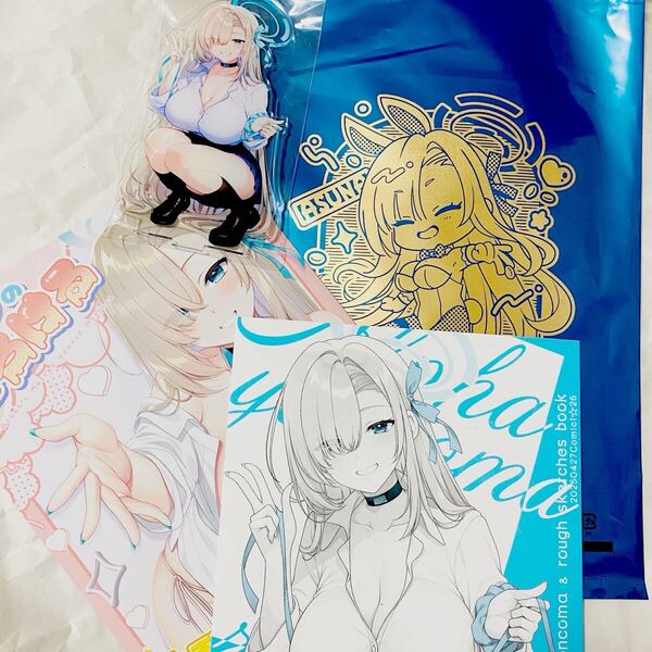 COMIC1☆26 有葉と愉快な仲間たち 新刊セット アスナ アクリルスタンド ブルアカ ブルーアーカイブ Blue Archive 検: コミ1 C105 コミケ