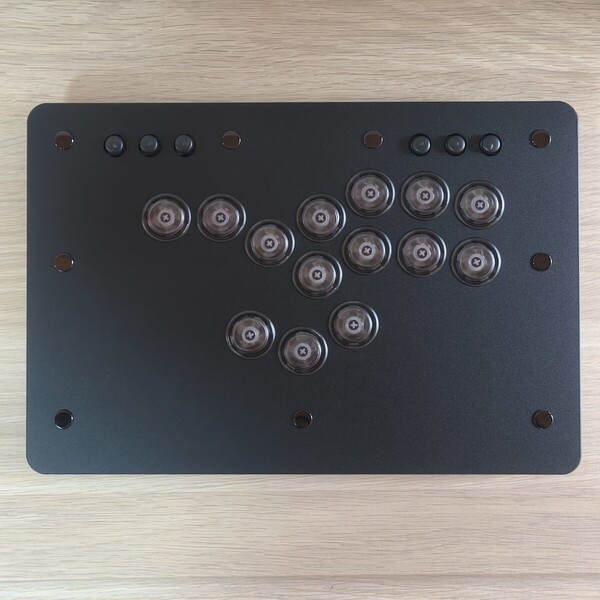 【V1ボタン】punkworkshop minibox black タイプD