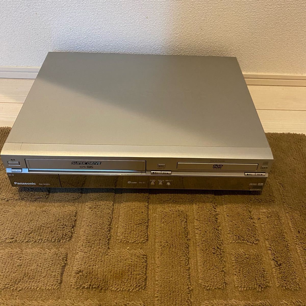 美品⭐︎Panasonic NV-VHD1 DVDプレーヤー一体型Hi-Fiビデオ 概要 DVDプレーヤー一体型Gコード付ハイファイビデオ NV