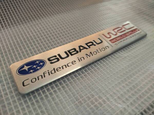 【ゆうパケット送料込】STI エンブレムプレート SUBARU スバル 2