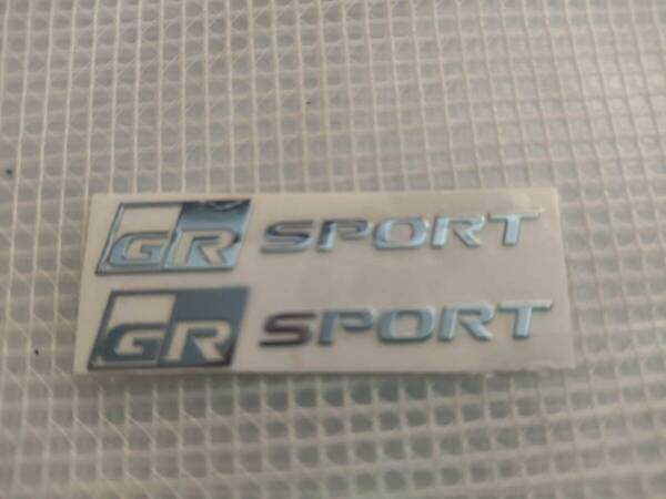 【ゆうパケット送料込】GR SPORT(ジーアール スポーツ) ステッカー 2枚組 縦0.9cm×横5cm トヨタ TOYOTA