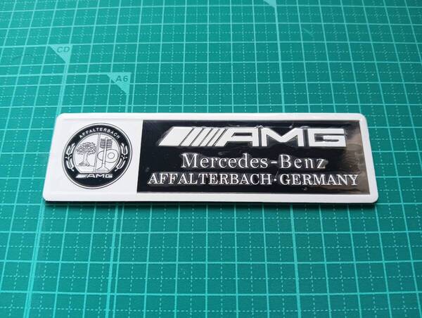 【ゆうパケット送料込】AMG エンブレムプレート Ver.1 メルセデスベンツ メルセデスAMG