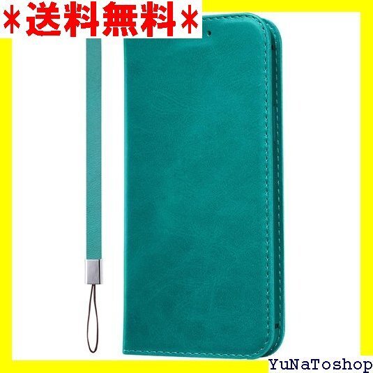 ☆送料無料☆ Xperia 5 III ケース 手帳型 高質PUレザ タンド機 便利 スプラット同梱 携帯ケース ターコイズ 57