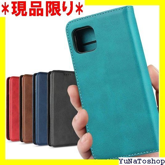 ☆送料無料☆ AQUOS sense4 ケース 手帳型 SH-41A 携帯カバ カード入れ 落ち着いた色 レトロ ターコイズ 77