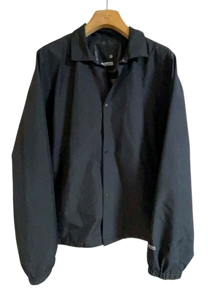 TIGORA◆GORE-TEX INFINIUM/コーチジャケット/XL/ゴアテックス/ブラック/黒/