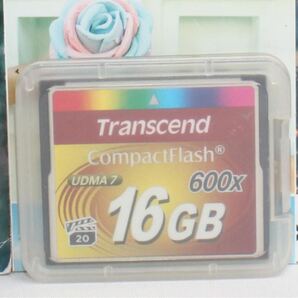 大容量Transcend CompactFlash CFカード 16GB