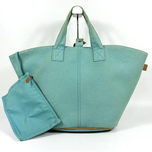 HERMES エルメス パニエドプラージュPM トートバック ポーチ付き