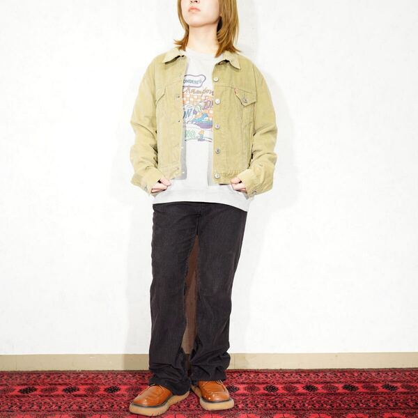 USA VINTAGE Levi's 917 CORDULOY FLARE PANTS/アメリカ古着リーバイスコーデュロイフレアパンツ