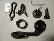 【新品 即決即日発送】GARMIN / Edge out-front bike mount / セット(本体、下部マウント、ライト取付アダプタ)