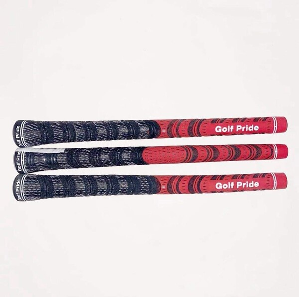レッド3本 Golf Pride NEW DECADE MCC 60R バックライン無し 【送料無料1〜2日発送】ゴルフプライドMCC