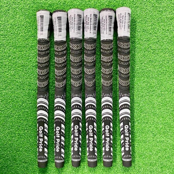 ブラック6本 Golf Pride NEW DECADE MCC 60R バックライン無し 【送料無料1〜2日発送】ゴルフプライドMCC