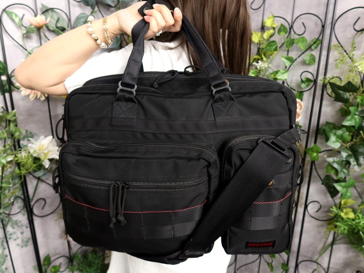 美品】BRIEFING ブリーフィング トートバッグ 黒