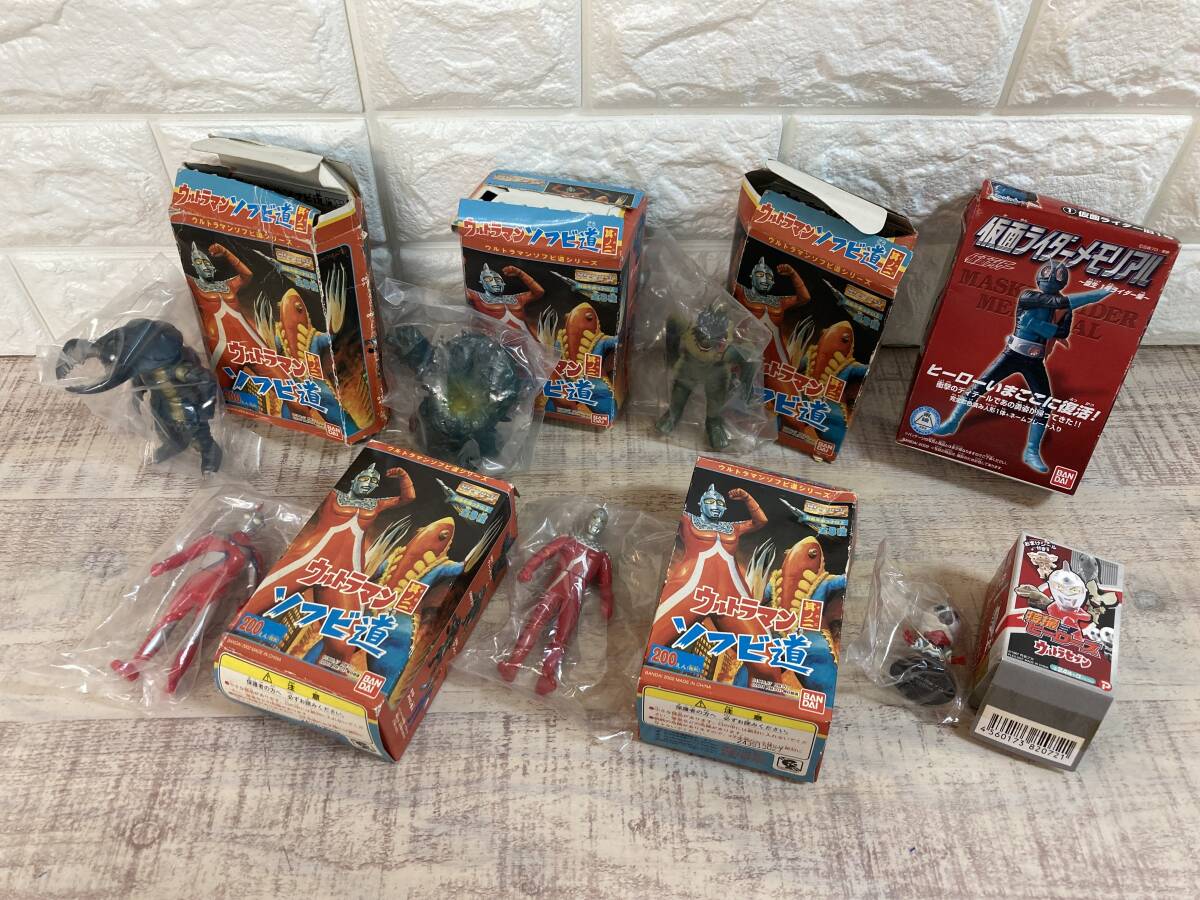 当時物！【新品未開封】ウルトラマン ソフビ道 其の五 1ケース(10個入) 当時物！【新品未開封】ウルトラマン ソフビ道 其の五 1ケース