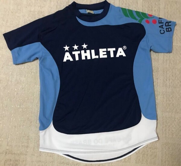 ATHLETA 半袖 プラクティスシャツ Tシャツ サッカー アスレタ