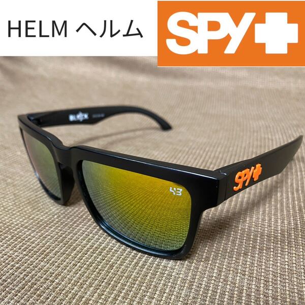 スパイ SPY サングラス HELM ヘルム 新品即決送料無料 ※ブラック×オレンジ