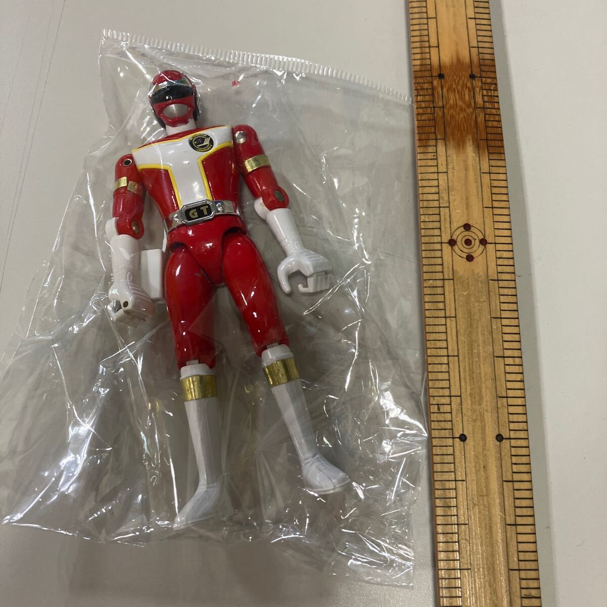 バンダイ レッドターボレンジャー 超合金 ほぼデッドストック 美