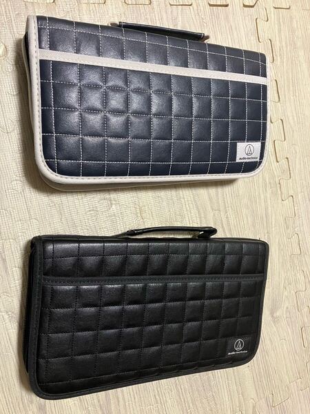 audio-technica CD DVD 収納ケース 64枚 2個