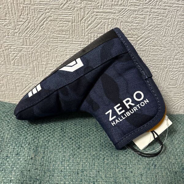 ZERO HALLIBURTON ゼロハリバートン ゴルフ ヘッドカバー ヘッドカバー パターカバー カモフラ ネイビー