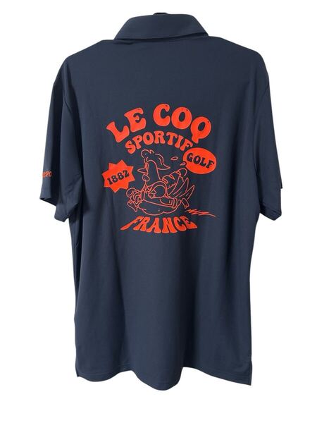 le coq sportif ルコック ゴルフウェア ポロシャツ 半袖 ネイビー