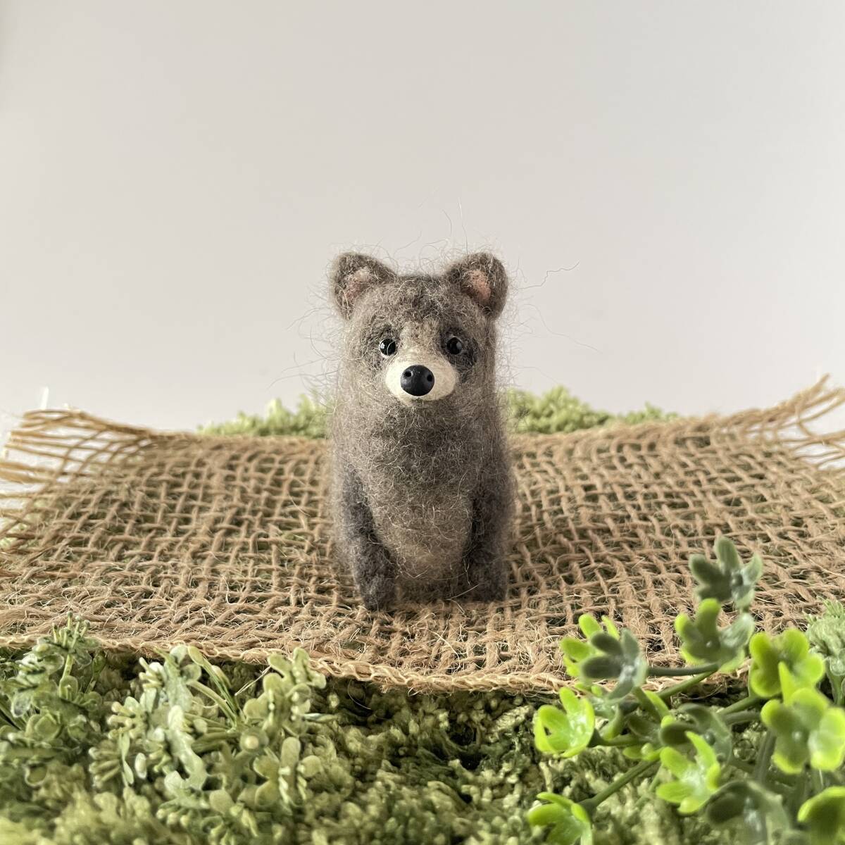 Yahoo!オークション -「たぬき」(羊毛フェルト) (ぬいぐるみ)の