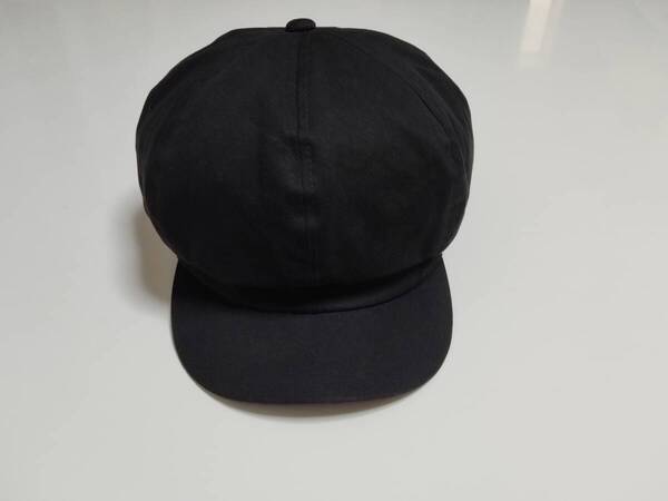 【送料無料】美品 ビームスハートBEAMSHEARTキャスケット帽子 ブラック系色 サイズ56~58㎝ メンズレディース スポーツキャップ ハット 1個