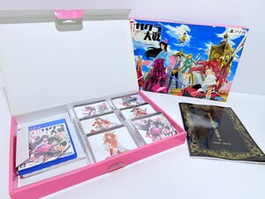 美品/動作品 サクラ大戦 初回限定版 PS4ソフト 歴代歌謡集 歴代美術集 目立った傷や汚れなし, ゲームソフト セット希少品 箱付(AB-2)