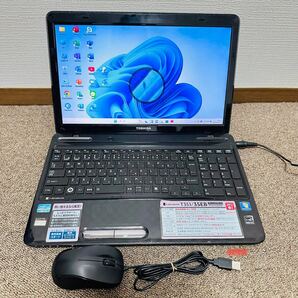 S50 TOSHIBAノートパソコンSSDメモリ8G Windows11オフィス