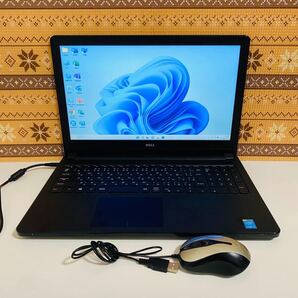 Y505 DELLノートパソコンWEBカメラSSD高速 Win11オフィス付き