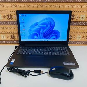 Y547 LENOVOノートパソコンSSD WebカメラWin11オフィス付き