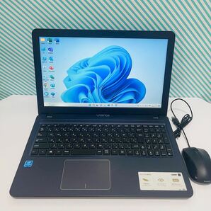 T244 ASUSノートパソコン WebカメラSSD高速 Windows11