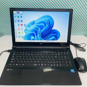 T264 NECノートパソコンWEBカメラSSD高速Windows11オフィス付