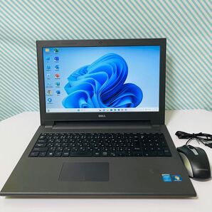 T163 DELLノートパソコンSSDサクサク Windows11オフィス付き