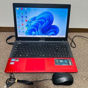 S30 ASUSノートパソコンi5高速SSDサクサクWindows11オフィス付
