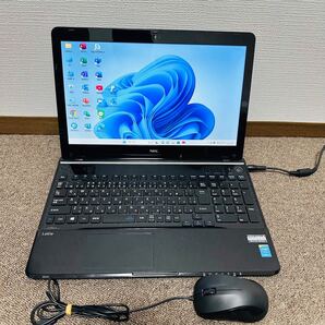 S34 NECノートパソコンWEBカメラSSD高速Windows11オフィス付き