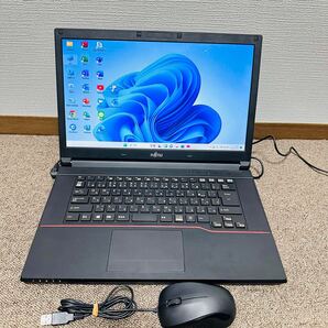 S54 Fujitsuノートパソコンi5高速SSDサクサク動くWindows11