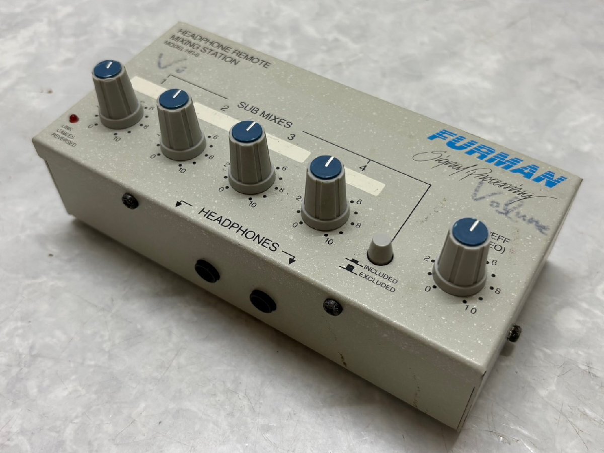 FURMAN HDX-6 +HR-6 CUE BOX