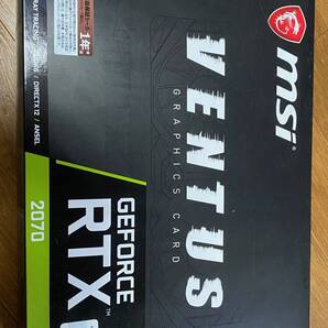 GeForce RTX 2070 VENTUS 8G MSI PCI Express 3.0 x16対応 グラフィックスボードMSI GeForce RTX 2070 VENTUS 8G 60,980円