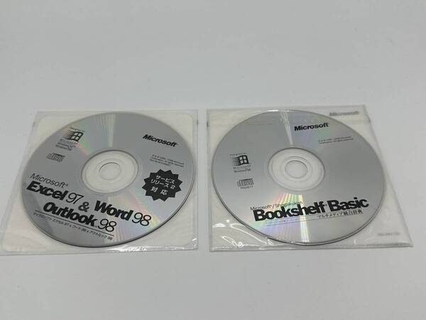 送料無料 Microsoft Excel97 Word98 Outlook98 サービスリリース2対応 Bookshelf Basic付き