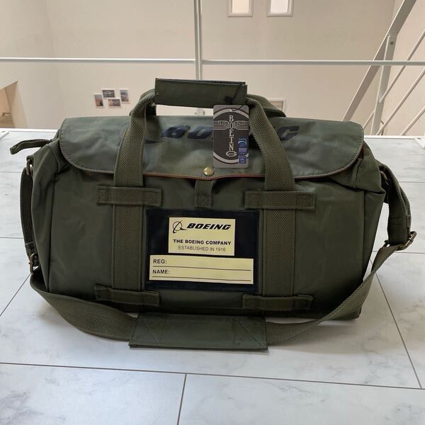 ボーイング ストウバッグ ダッフルバッグ 航空 飛行機 YKKジッパー Red Canoe Boeing Nylon Stow Bag カナダ現地購入正規品 送料無料