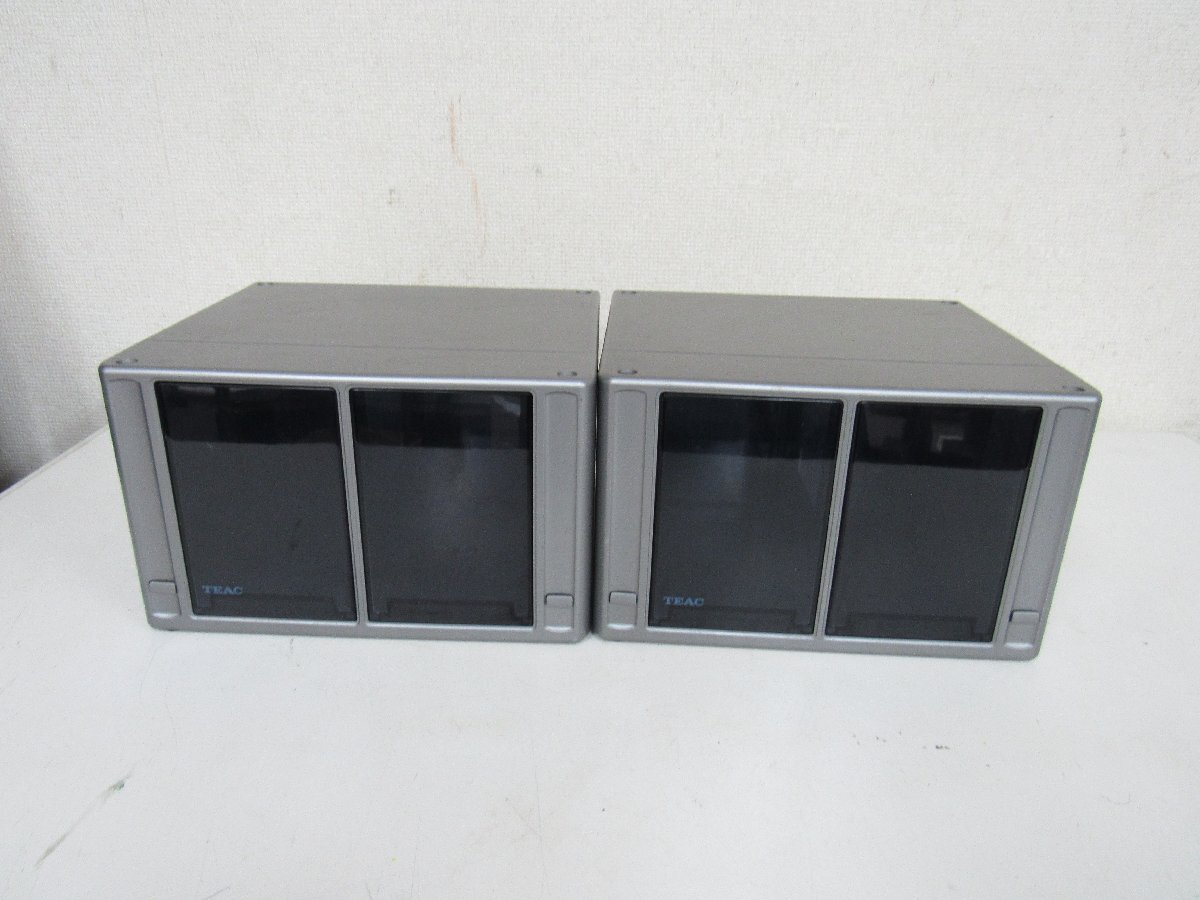 TEAC プッシュオープン CD DVD ディスク等 収納ケース 3個セット