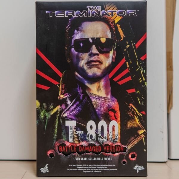 ホットトイズ ターミネーター T-800 バトルダメージVer. 1/6 ムービー マスターピース フィギュア